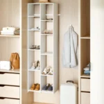Wall Mounted Shoe Rack White
